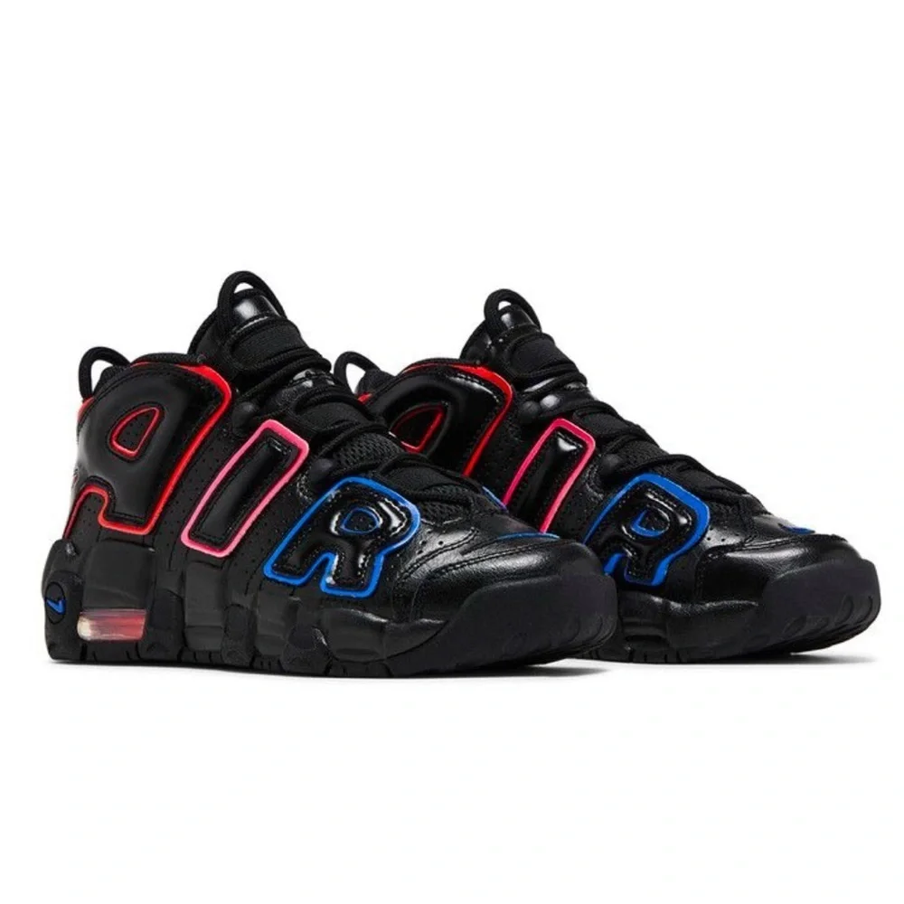 Nike more uptempo ‘Electric’ gs Brand new